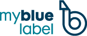 3. MY BLUE LABEL logo